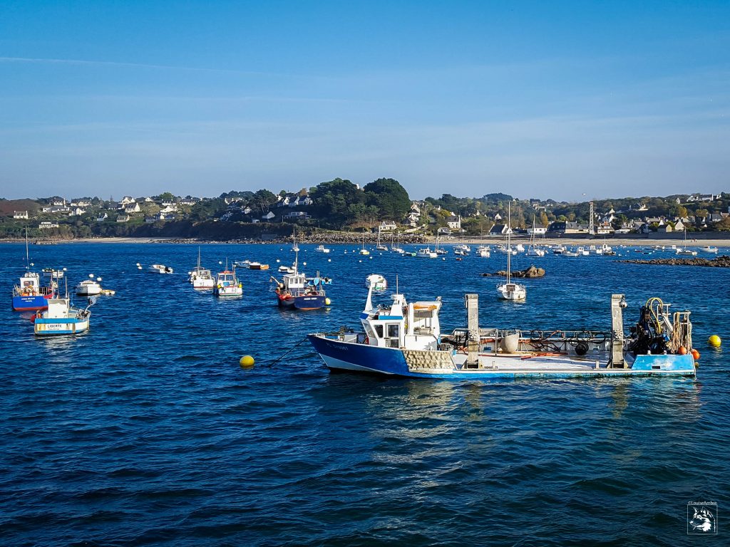 Pointe de Dourven - Bateau de pêche