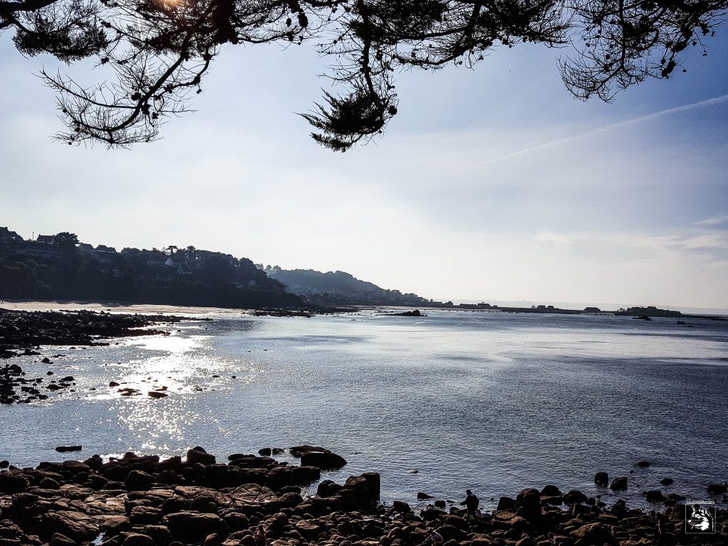 Pointe de Dourven, vue sur le port