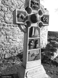 Croix celtique à la Pointe du Raz